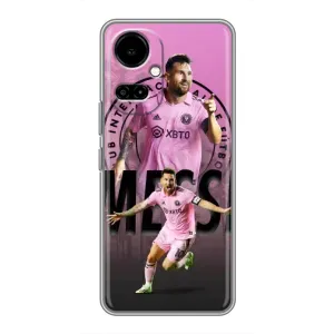 Чехлы для ТЕКНО Камон 19 (СИ6н) / 19 Про (СИ8н) - Лео Месси Маями (Messi Miami)