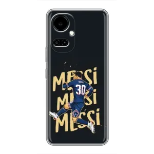 Чехлы для TECNO Camon 19 (CI6n) / 19 Pro (CI8n) (Leo чемпион) (AlphaPrint) (Messi ПСЖ)