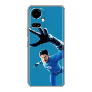 Чехол с принтом Фантастическая четверка для TECNO Camon 19 (CI6n) / 19 Pro (CI8n) (Мистер Фантастик супергерой)