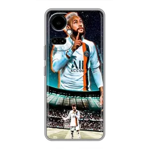 Чехол Неймар для TECNO Camon 19 (CI6n) / 19 Pro (CI8n) (AlphaPrint) (Неймар ПСЖ)