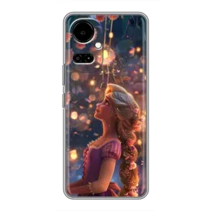 Чехол с принтом «Рапунцель фонарики» для TECNO Camon 19 (CI6n) / 19 Pro (CI8n)