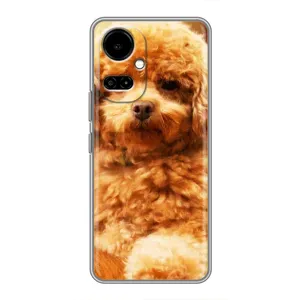 Чохли з собаками для TECNO Camon 19 (CI6n) / 19 Pro (CI8n) (VPrint) (Цуценя Бішон)