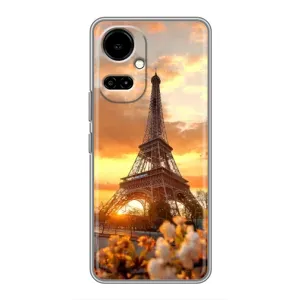 Чохол Ейфелева Вежа TECNO Camon 19 (CI6n) / 19 Pro (CI8n) - (AlphaPrint) (Сонячня вежа)