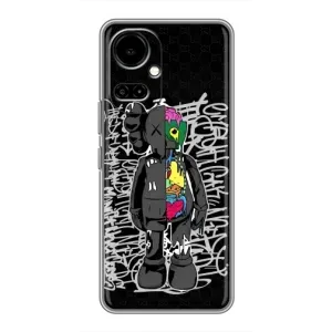 Чехлы для TECNO Camon 19 (CI6n) / 19 Pro (CI8n) - Bearbrick Louis Vuitton (PREMIUMPrint) (Стиль Bearbrick)