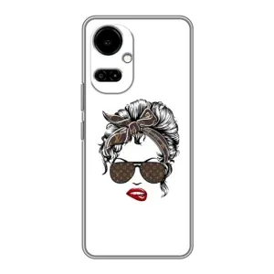 Чехлы Луи Витон для TECNO Camon 19 (CI6n) / 19 Pro (CI8n) (AlphaPrint - LOUIS VUITTON) (стильная с луи витон)
