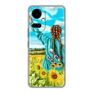 Чехол для Патриота Украины TECNO Camon 19 (CI6n) / 19 Pro (CI8n) - (AlphaPrint) (Украиночка)