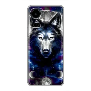 Захисні чохли для ТЕКНО Камон 19 (CI6n) / 19 Про (CI8n) (AlphaPrint) (ХІТ продаж) ВОВК (Вовк)