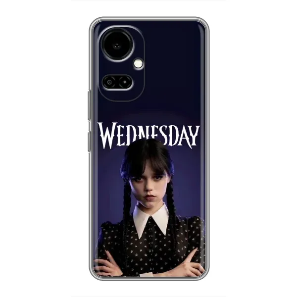 Чехол с принтом «Wednesday» для TECNO Camon 19 (CI6n) / 19 Pro (CI8n)