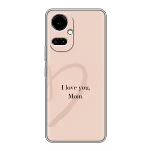 Чехлы для мамы на TECNO Camon 19 (CI6n) / 19 Pro (CI8n) (Сердце маме)