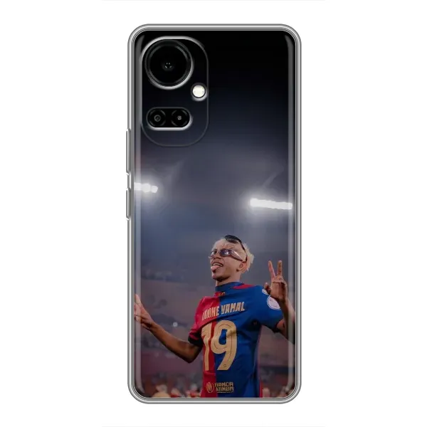 Чехол с принтом «Ямаль на стадионе» для TECNO Camon 19 (CI6n) / 19 Pro (CI8n)