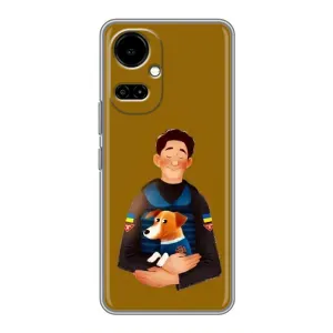 Чехлы с картинкой собаки Патрон для TECNO Camon 19 (CI6n) / 19 Pro (CI8n) (AlphaPrint) (ЗСУ Патрон)
