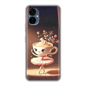 Чохол з мемом Тралалело тралала на TECNO Camon 19 Neo (Балерина капучина)