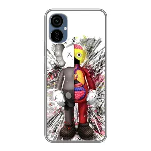 Чохли для TECNO Camon 19 Neo - Bearbrick Louis Vuitton (PREMIUMPrint) (Беарбрік)