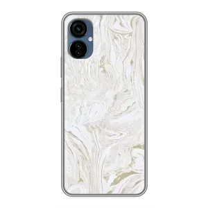 Мраморний чехол на TECNO Camon 19 Neo (VPrint) (Білий мрамор)