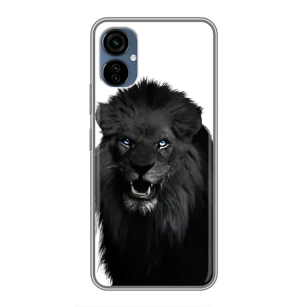 Чохол з принтом «Чорний ЛЕВ» для TECNO Camon 19 Neo