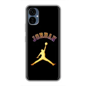 Чохли для TECNO Camon 19 Neo - з картинкою JORDAN (AlphaPrint) (Jordan Gold)