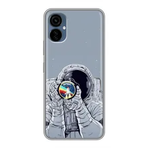 Чохол NASA для TECNO Camon 19 Neo (AlphaPrint) (Космонавт фото)