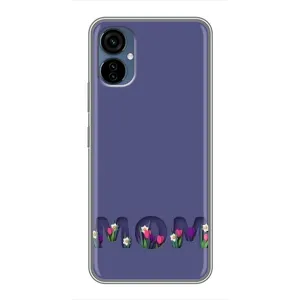 Чохол з принтом «Мама в квітах» для TECNO Camon 19 Neo