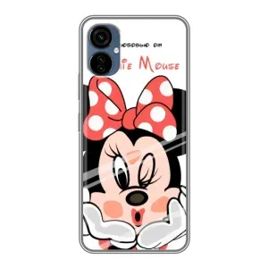 Міккі Маус чохол для TECNO Camon 19 Neo (AlphaPrint - Мультяшні) (Маус Мінні)