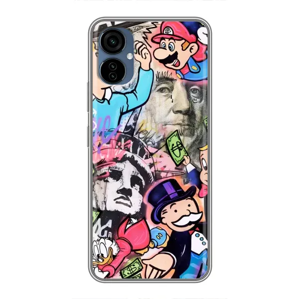 Чохол з принтом «Monopoly man» для TECNO Camon 19 Neo