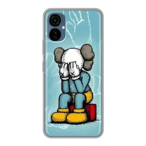 Чохли для TECNO Camon 19 Neo - Bearbrick Louis Vuitton (PREMIUMPrint) (Плач Bearbrick)