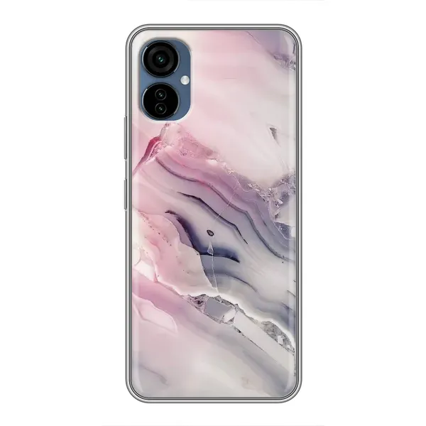 Чехол с принтом «Пурпурный Мрамор» для TECNO Camon 19 Neo