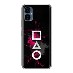 Чохол Гра в кальмара для TECNO Camon 19 Neo (Символи Гра кальмара)