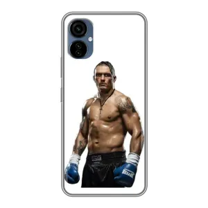 Чохол з принтом «Усик на білому» для TECNO Camon 19 Neo