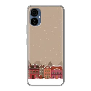 Новорічні, Святкові Чохли для TECNO Camon 19 Neo - 2024 год (Зимове місто)