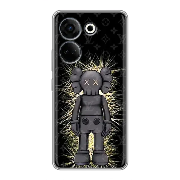 Чохол з принтом «Bearbrick LV» для TECNO Camon 20 Pro