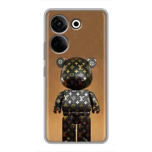Чехлы для Tecno Camon 20 Pro - Bearbrick Louis Vuitton (PREMIUMPrint) (Bearbrick)