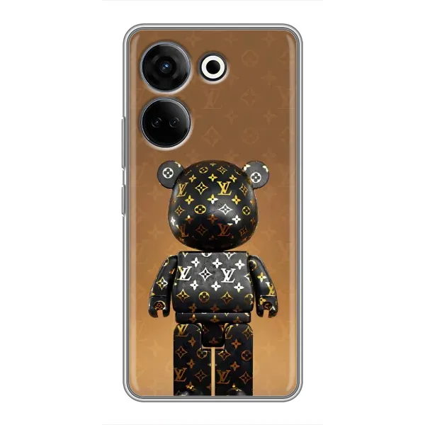 Чохол з принтом «Bearbrick» для TECNO Camon 20 Pro