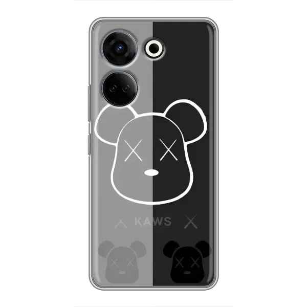 Чохол з принтом «БеарБрік очі» для TECNO Camon 20 Pro