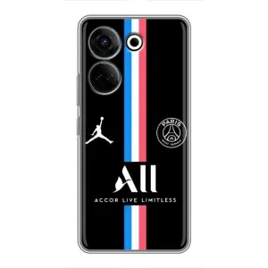 Чохли PSG для Tecno Camon 20 Pro (AlphaPrint) (футболка ПСЖ)