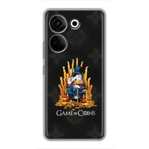 Чехлы для Tecno Camon 20 Pro - Скрудж МакДак Louis Vuitton (PREMIUMPrint) (Король денег)