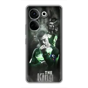 Чехол Криштиану Роналду для Tecno Camon 20 Pro (AlphaPrint) (Криштиано Лев)