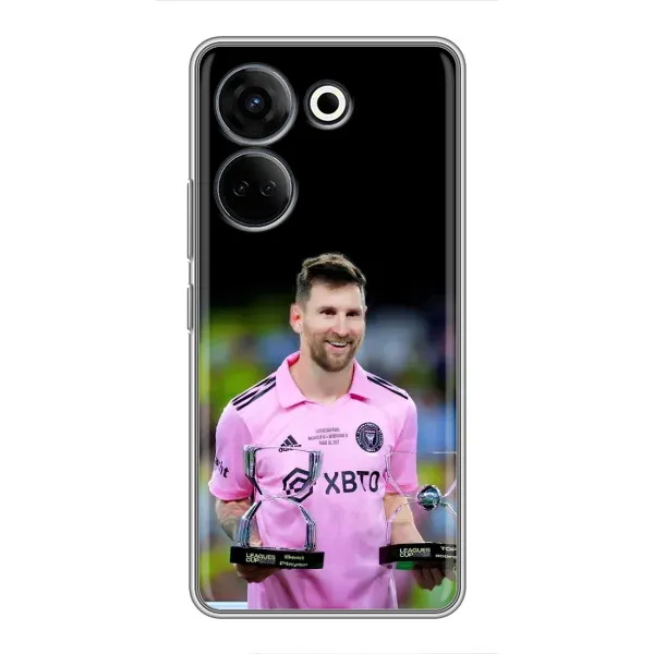 Чохол з принтом «Кубки Мессі» для TECNO Camon 20 Pro Чохол з принтом «Кубки Мессі» для TECNO Camon 20 Pro