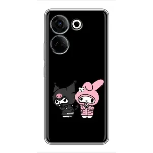 Чохол з кроликом Куромі на Tecno Camon 20 Pro (Куромі і Мелоді)