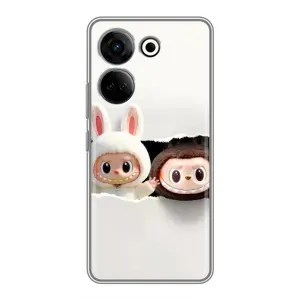 Чехол с Лабубу на Tecno Camon 20 Pro (Лабубу)