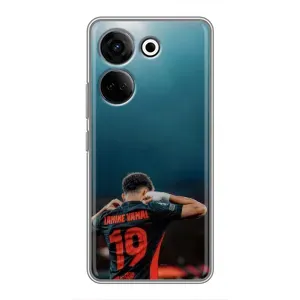 Чехол с футболистом Ламин Ямаль Tecno Camon 20 Pro (Ламин 19)