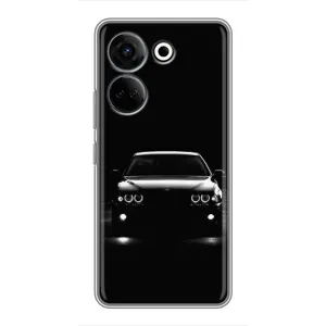 Чехол для Техно Камон 20 Про - с принтом БМВ (AlphaPrint) (Машина BMW)