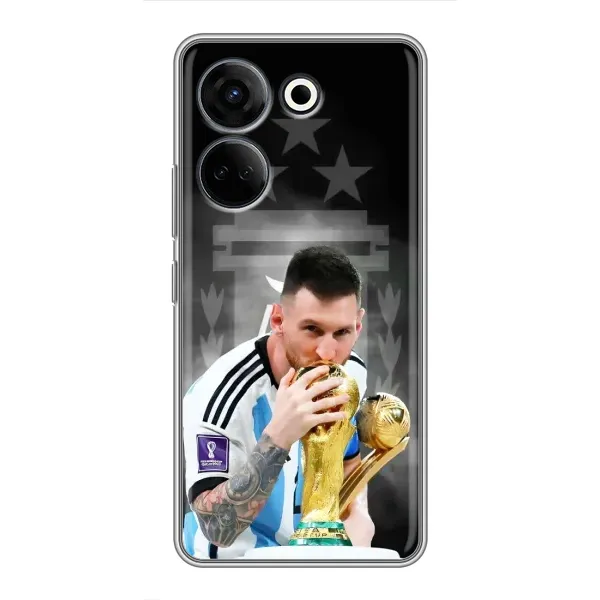 Чохол з принтом «Мессі Чемпіон» для TECNO Camon 20 Pro Чохол з принтом «Мессі Чемпіон» для TECNO Camon 20 Pro