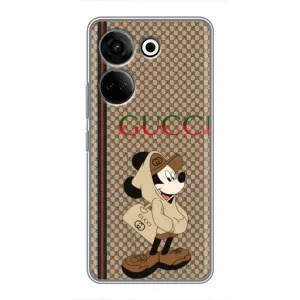 Чехлы ГУЧЧИ для Техно Камон 20 Про (AlphaPrint) (Mickey GUCCI)