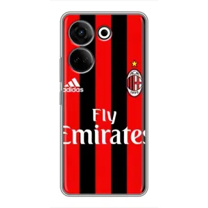 Чохли для Tecno Camon 20 Pro (VPrint) - Футбольні клуби (Milan)