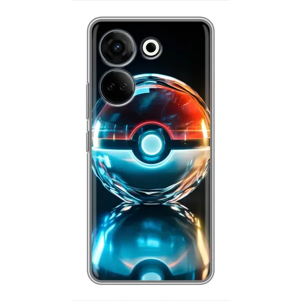 Чехол с принтом «Мяч Пикачу» для TECNO Camon 20 Pro