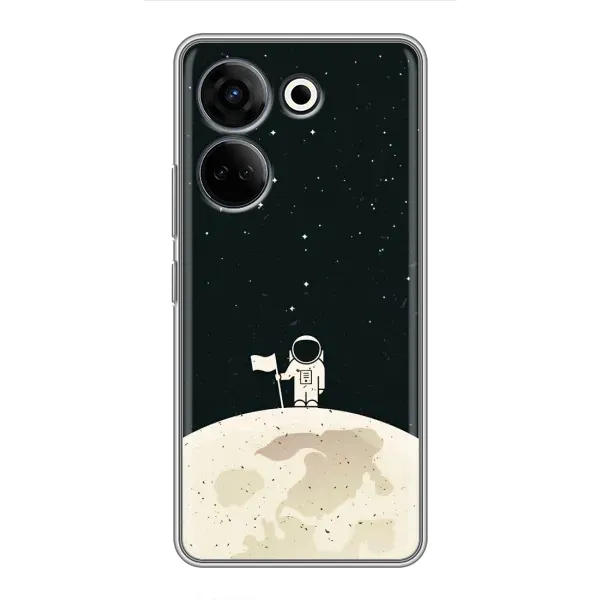Чехол с принтом «На луне» для TECNO Camon 20 Pro