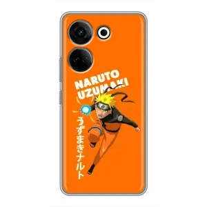 Naruto Anime Чехлы для Техно Камон 20 Про (AlphaPrint) (Наруто узумаки)