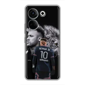 Чехол Неймар для Tecno Camon 20 Pro (AlphaPrint) (Неймар Лев)