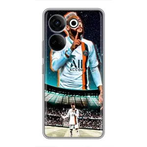 Чехол Неймар для Tecno Camon 20 Pro (AlphaPrint) (Неймар ПСЖ)