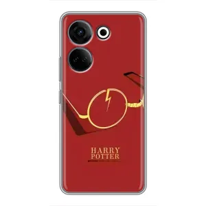 Чехлы с Гарри Поттером для Tecno Camon 20 Pro (AlphaPrint) (очки Гарри)